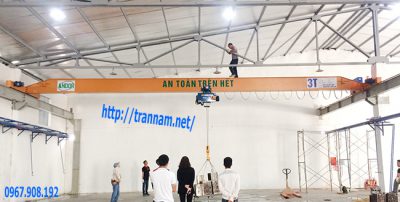 Chế tạo cầu trục 3 tấn tại Bắc Giang