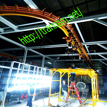 10 bộ cầu trục monoray 1 tấn – tại Hà Nội
