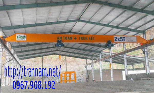 Cầu trục dầm đơn 5 tấn tại Thanh Hóa