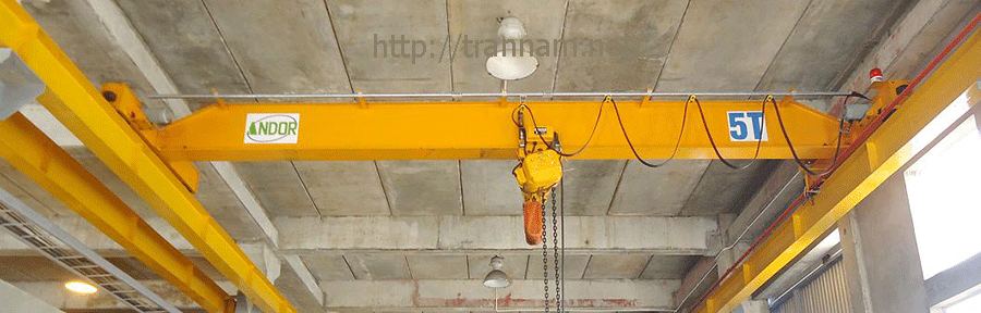 Cầu trục dầm đơn 5 tấn tại Thái Nguyên