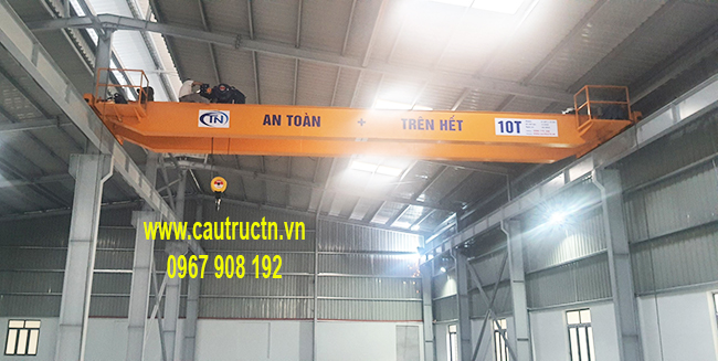 Cẩu trục nâng hạ 10T tại Bắc Ninh