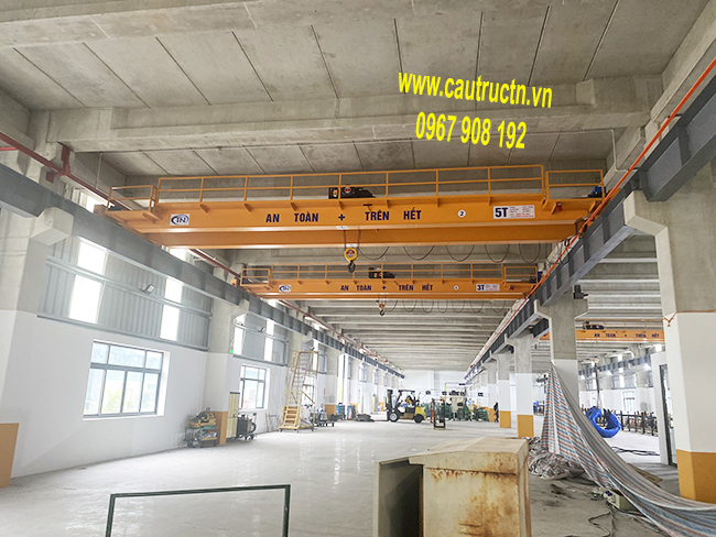 Cầu trục do Công ty TN Cung cấp