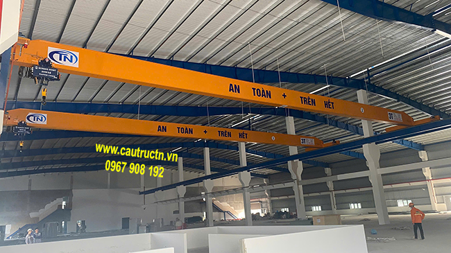 Thời gian chế tạo cẩu trục Thời gian chế tạo cẩu trục