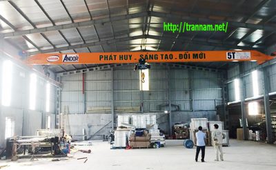 Lắp cầu trục treo 5 tấn tại Nam Định