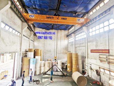 Cung cấp cẩu trục dầm đôi 7.5 tấn tại Phú Xuyên Hà Nội