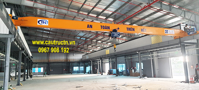 Lắp cẩu trục nhà xưởng tại Hải Phòng
