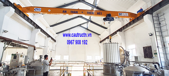 Lắp cẩu trục sungdo 5 tấn