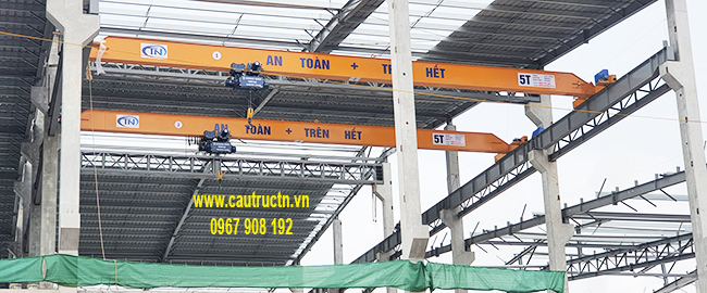 Báo giá cẩu trục 5 tấn tại KCN Deep C Hải Phòng