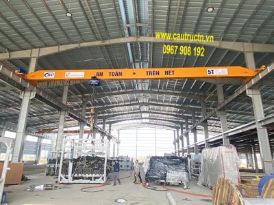 Cẩu trục 5 tấn tại ĐÌnh Vũ