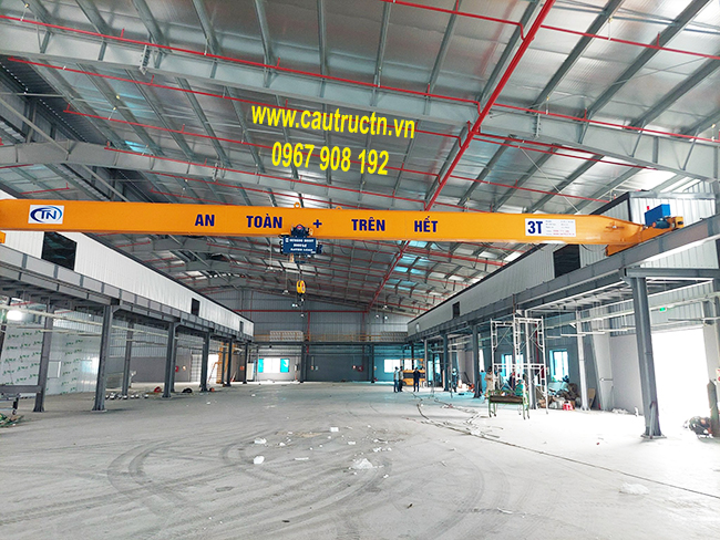 Lắp cẩu trục tại KCN Tràng Duệ Hải Phòng