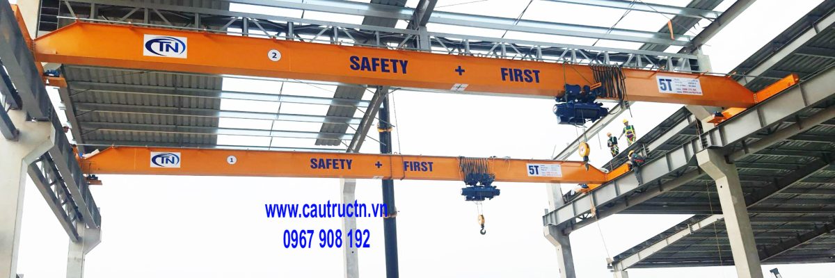 Cầu trục dầm đơn 5 tấn Công ty Cầu trục TN