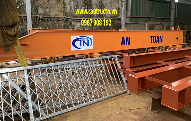 Chế tạo cẩu trục 3 tấn tại Hà Nam Chế tạo dầm cẩu tục 3T