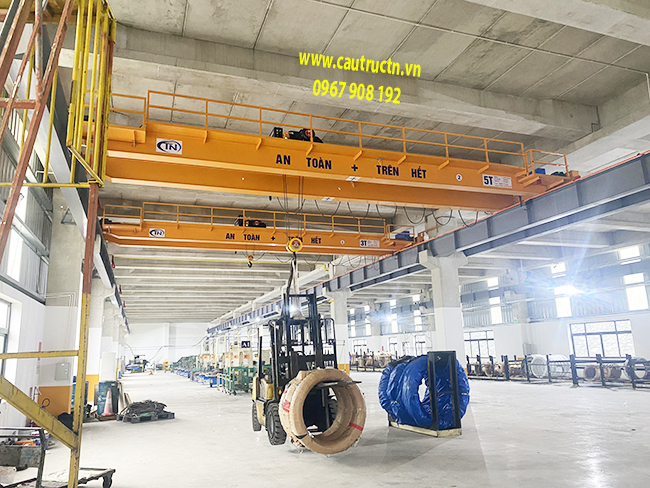 Báo giá cẩu trục 3 tấn và 5 tấn tại KCN Quế Võ Bắc Ninh Cẩu trục 3 tấn và 5 tấn lắp tại Bắc Ninh