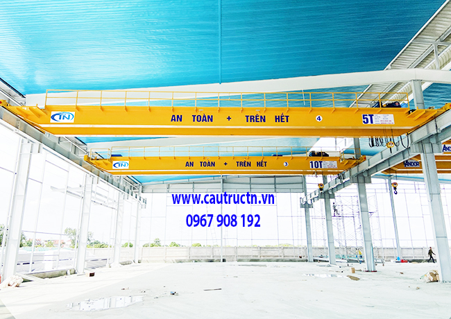 Báo giá cẩu trục đôi uy tín tại Quang ninh Công ty cầu trục TN