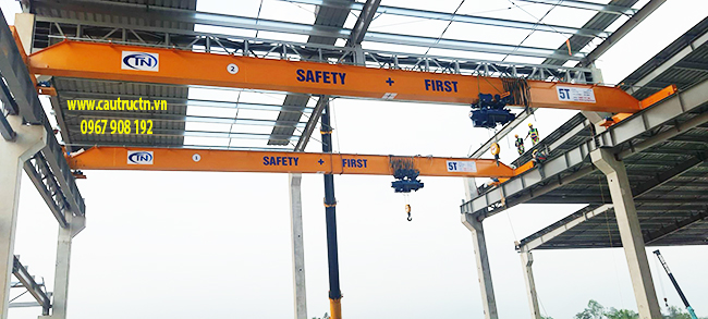 Báo giá cẩu trục 5 tấn tại Quảng Ninh