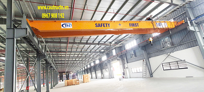 Lắp cẩu trục đôi 7.5 tấn tại hưng yên