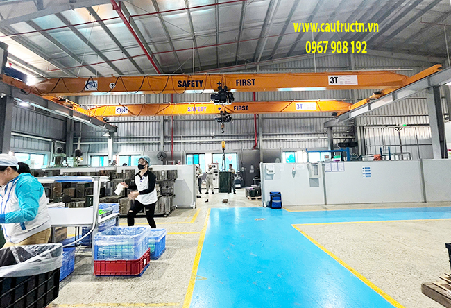 Chi phí lắp đặt cẩu trục trọn gói tại quảng ninh Chi phí lắp cẩu trục tại quảng ninh