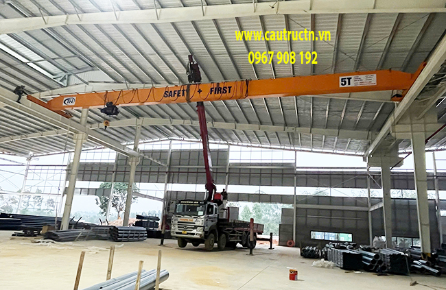 Cung cấp cẩu trục 5 tấn chất lượng tại Vĩnh Phúc ( Phú Thọ ) Cung cấp cẩu trục 5 tấn chất lượng tại Vĩnh Phúc
