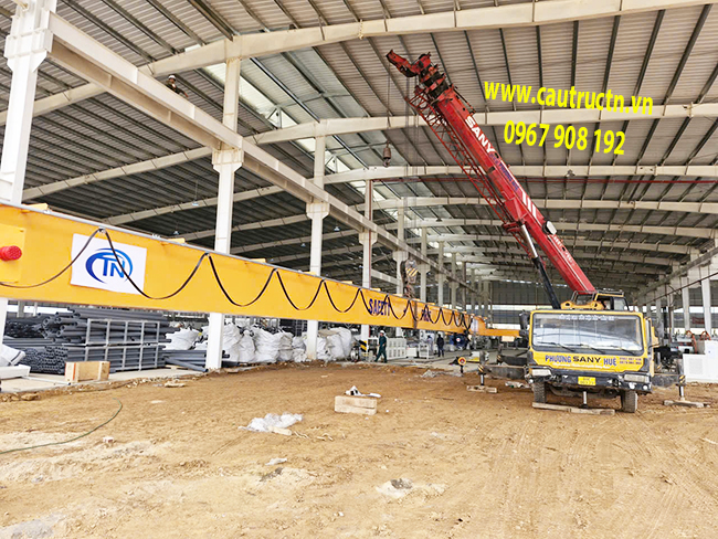 Lắp đặt cẩu trục trọn gói tại Phú Thọ Lắp đặt cẩu trục 5 tấn trọn gói