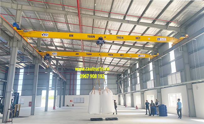 Báo giá cẩu trục 2 tấn tại tỉnh Ninh Bình Báo giá trọn gói cẩu trục tại Ninh Bình