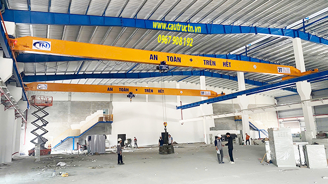 Cung cấp cẩu trục 3 tấn tại KCN Đồng Văn Hà Nam Chế tạo cẩu trục tại kcn Đồng Văn Hà Nam