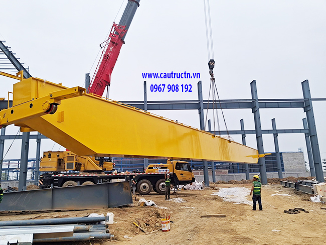 Giá cẩu trục dầm đôi 30 tấn Chi phí lắp đặt cẩu trục 30 tấn
